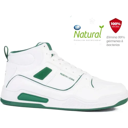 North Star Blanco de Hombre modelo Zapatillas Urbanas Hombre Team Star blancos verdes textiles hombre 2025121015305550731 Textil TPR