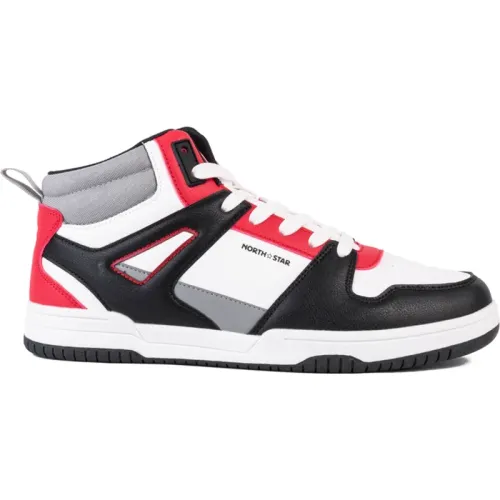 North Star Blanco de Hombre modelo Zapatillas Urbanas Hombre Hem blancos blanca blancas rojos rojas roja textiles hombre 2025121015305550758 Textil TPR