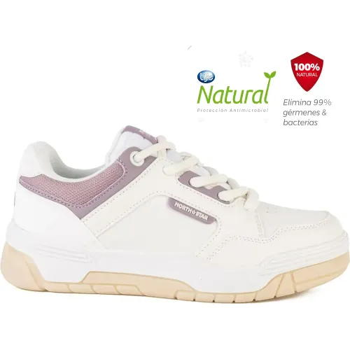 North Star Blanco de Mujer modelo Zapatillas Urbanas Mujer Skater Chunk blancos textiles mujer 2025121015305550881 Textil PU