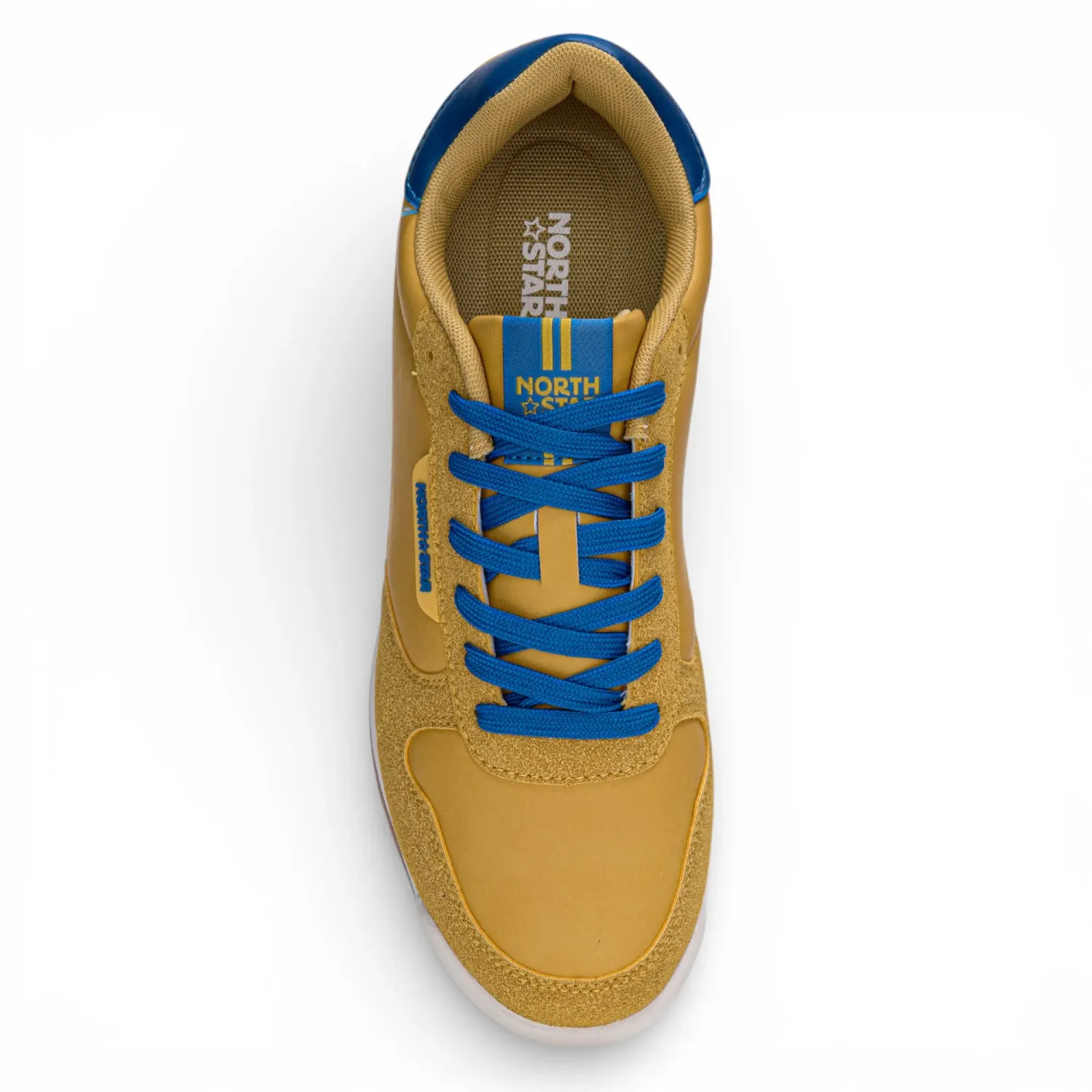 Zapatillas North Star Urbanas Hombre New P Club 48 color amarillo | Platanitos