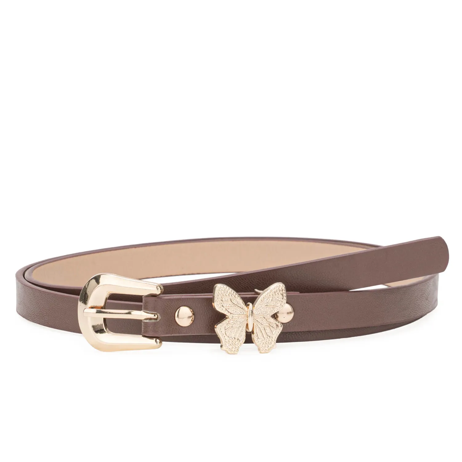 Correa Limoni Casual Dama Milenka color marron oscuro. | Platanitos