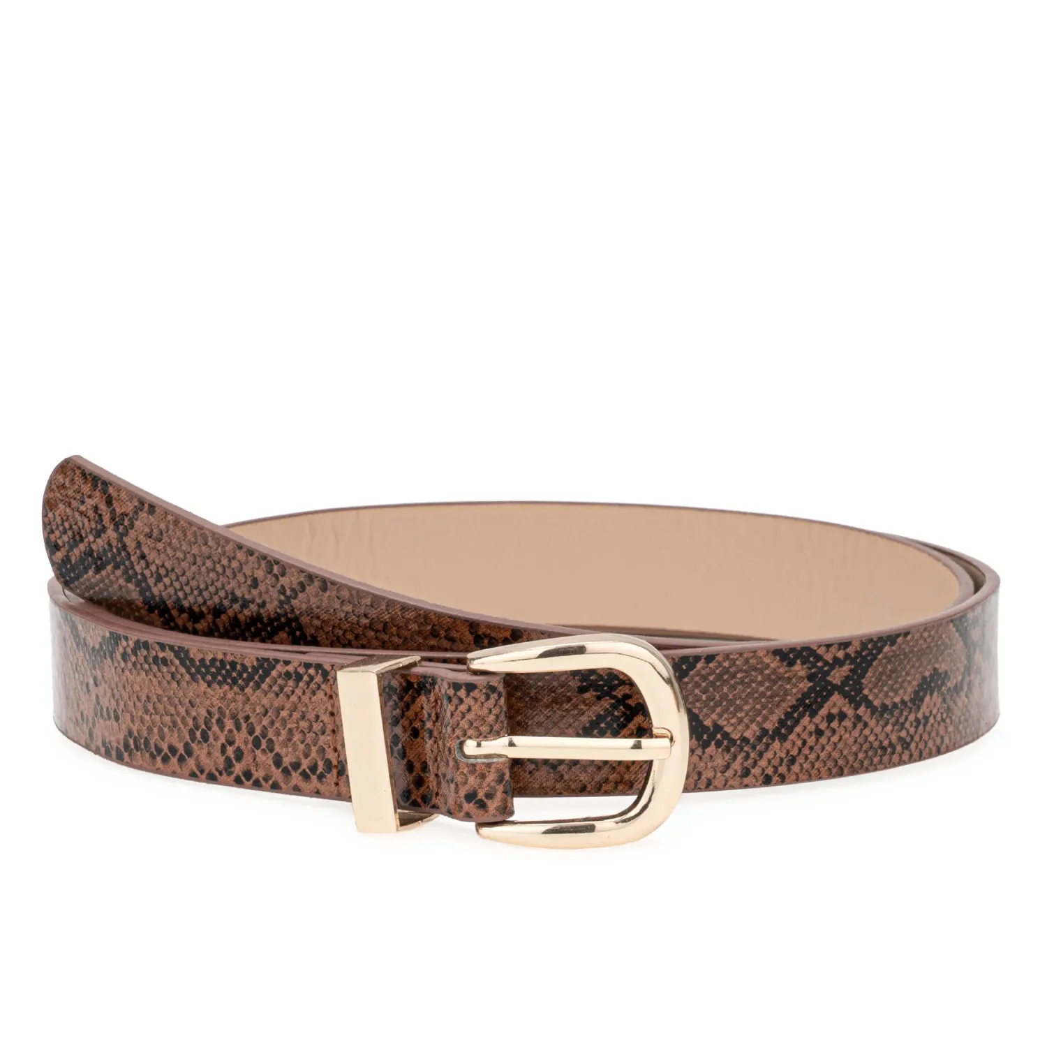 Correa Limoni Casual Dama Ocelia color marron | Platanitos