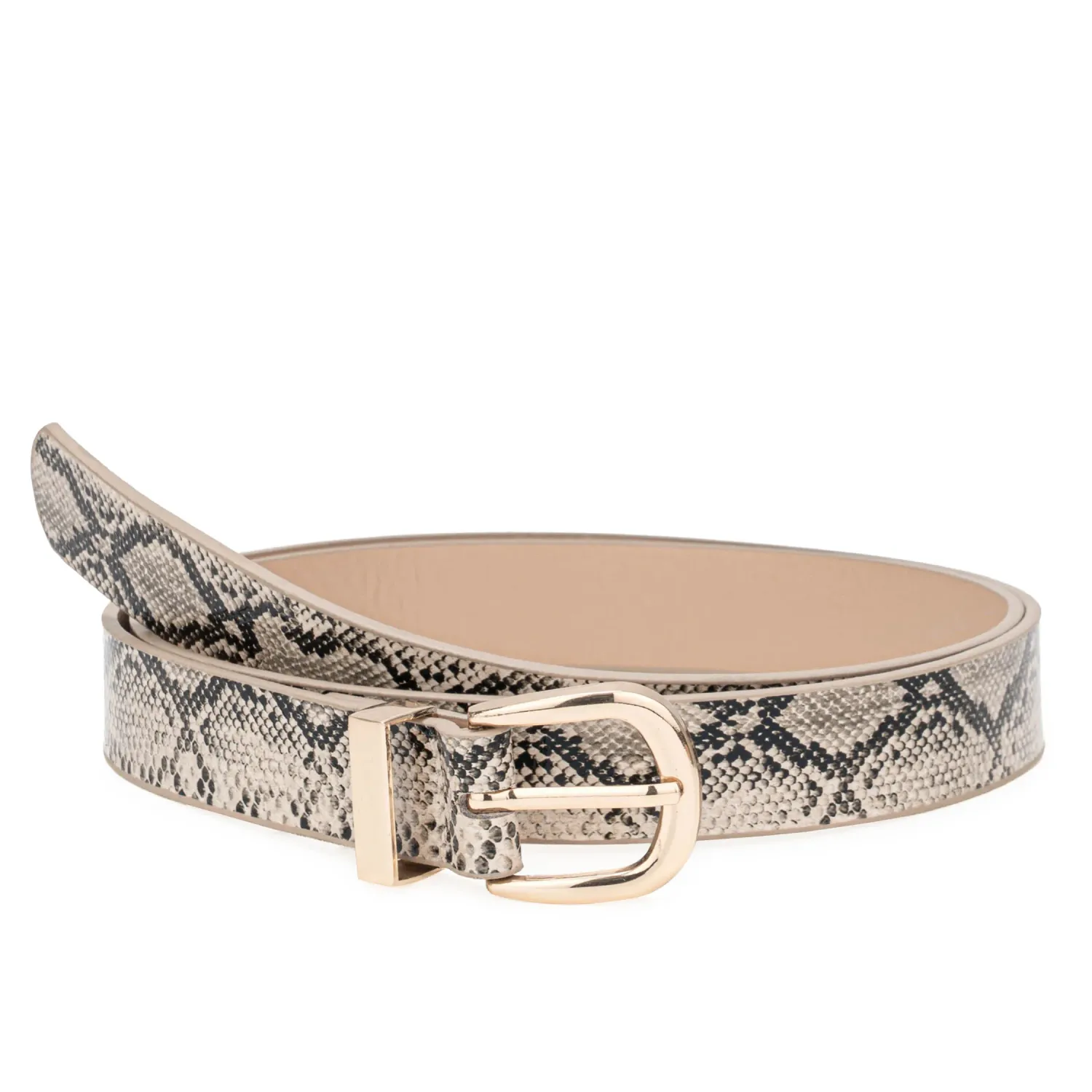 Correa Limoni Casual Dama Ocelia color beige | Platanitos