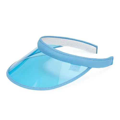 Visera Limoni Casual Dama Noria color celeste | Platanitos