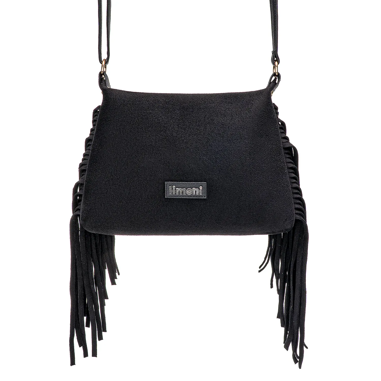 Cartera Limoni Casual Indi-2 color negro | Platanitos