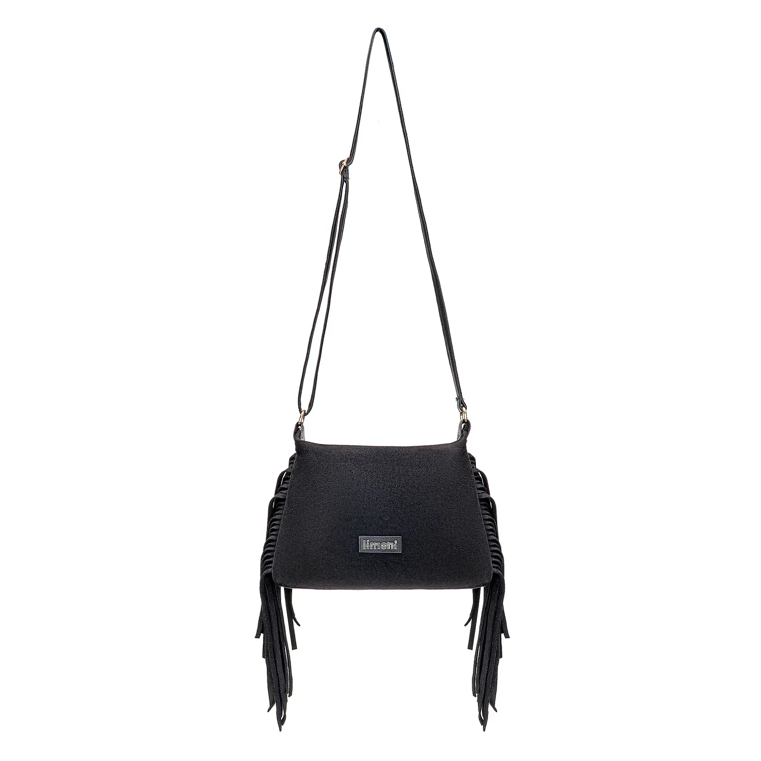 Cartera Limoni Casual Indi-2 color negro | Platanitos