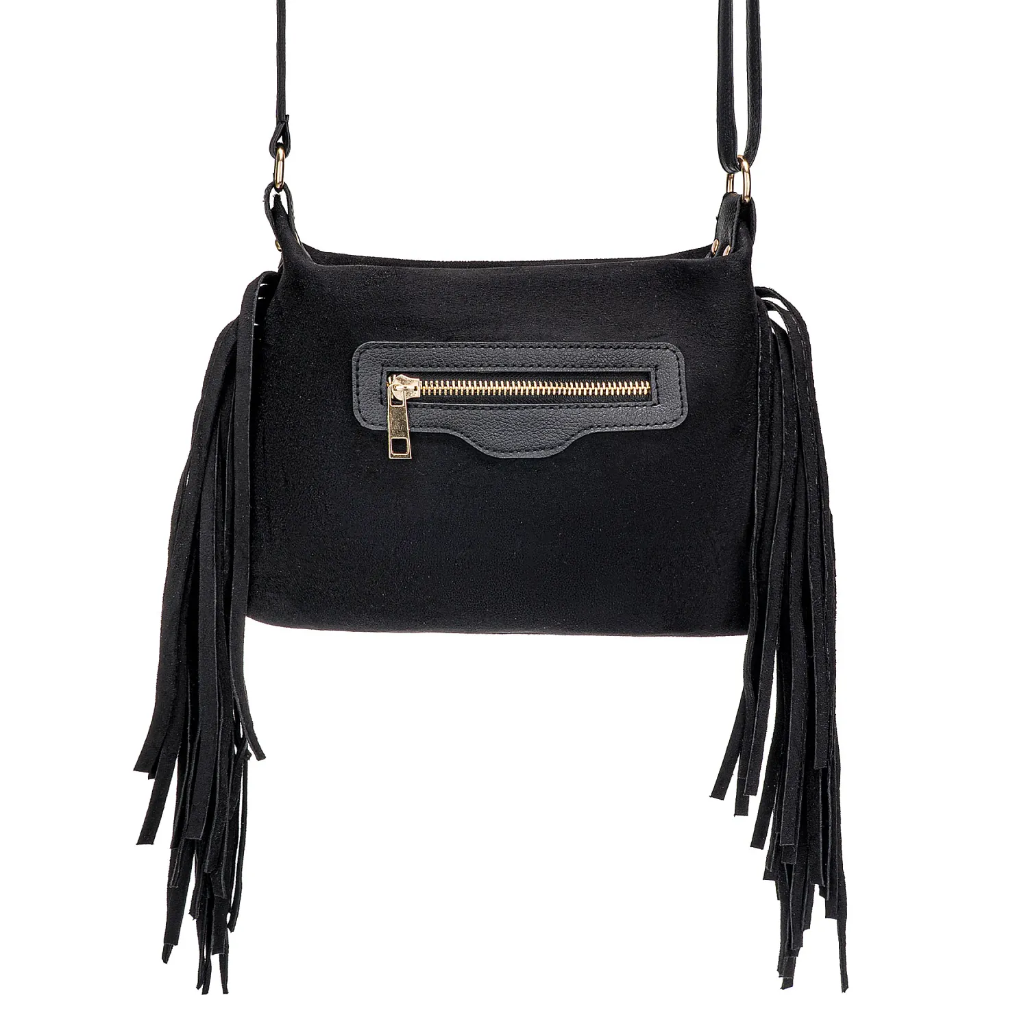 Cartera Limoni Casual Indi-2 color negro | Platanitos