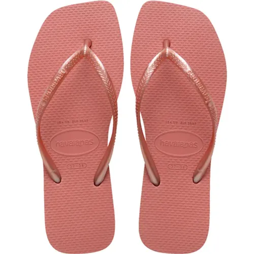 Havaianas Rosado de Mujer modelo Sandalias Mujer Slim Square rosados mujer 2025121219150796037 CAUCHO Caucho