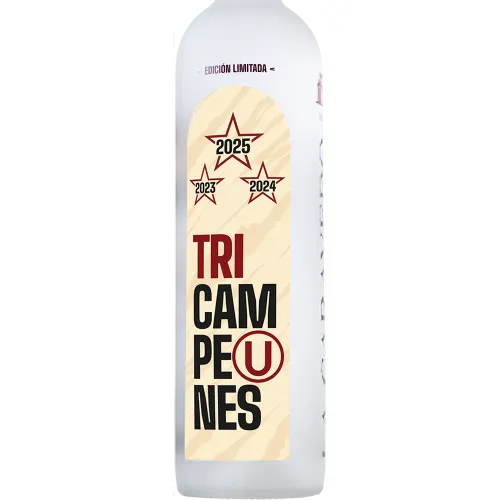 LA CARAVEDO Pisco Puro Universitario - Edicion Tricampeones 750ml