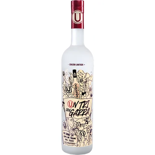 LA CARAVEDO Pisco Puro Universitario - Edicion El Mural 750ml
