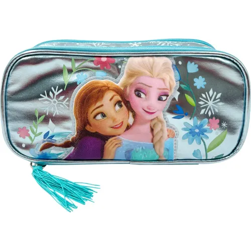 Frozen Celeste Cartuchera Organizadora Frozen Coleccion A B26