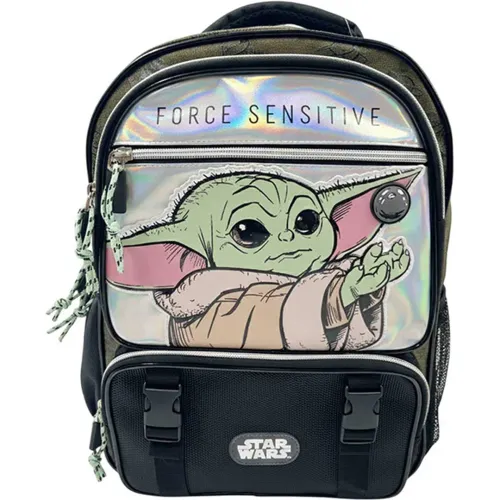 Star Wars Negro de Niña / Niño modelo Mochila Mandalorian Star Wars Coleccion B B26 negros plateados niña 2025121620313706802