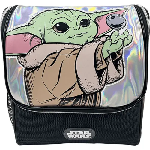 Star Wars Negro modelo Lonchera Mandalorian Star Wars Coleccion B B26 negros plateados 2025121620313706805  