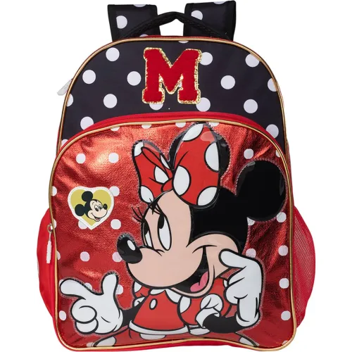 Minnie Rojo de Niña / Niño modelo Mochila Minnie Coleccion C B26 rojos rojas roja negros negra negras niña 2025121620313706850