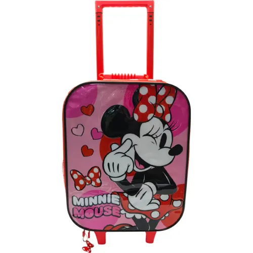 Minnie Set Mochila Con Ruedas Medium Minnie Coleccion G B26