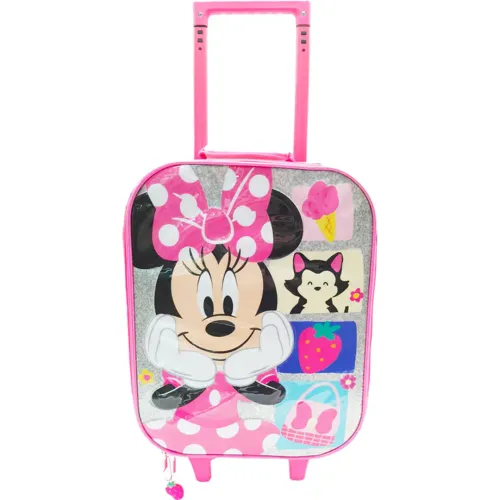 Minnie Set Mochila Con Ruedas Medium Minnie Coleccion H B26