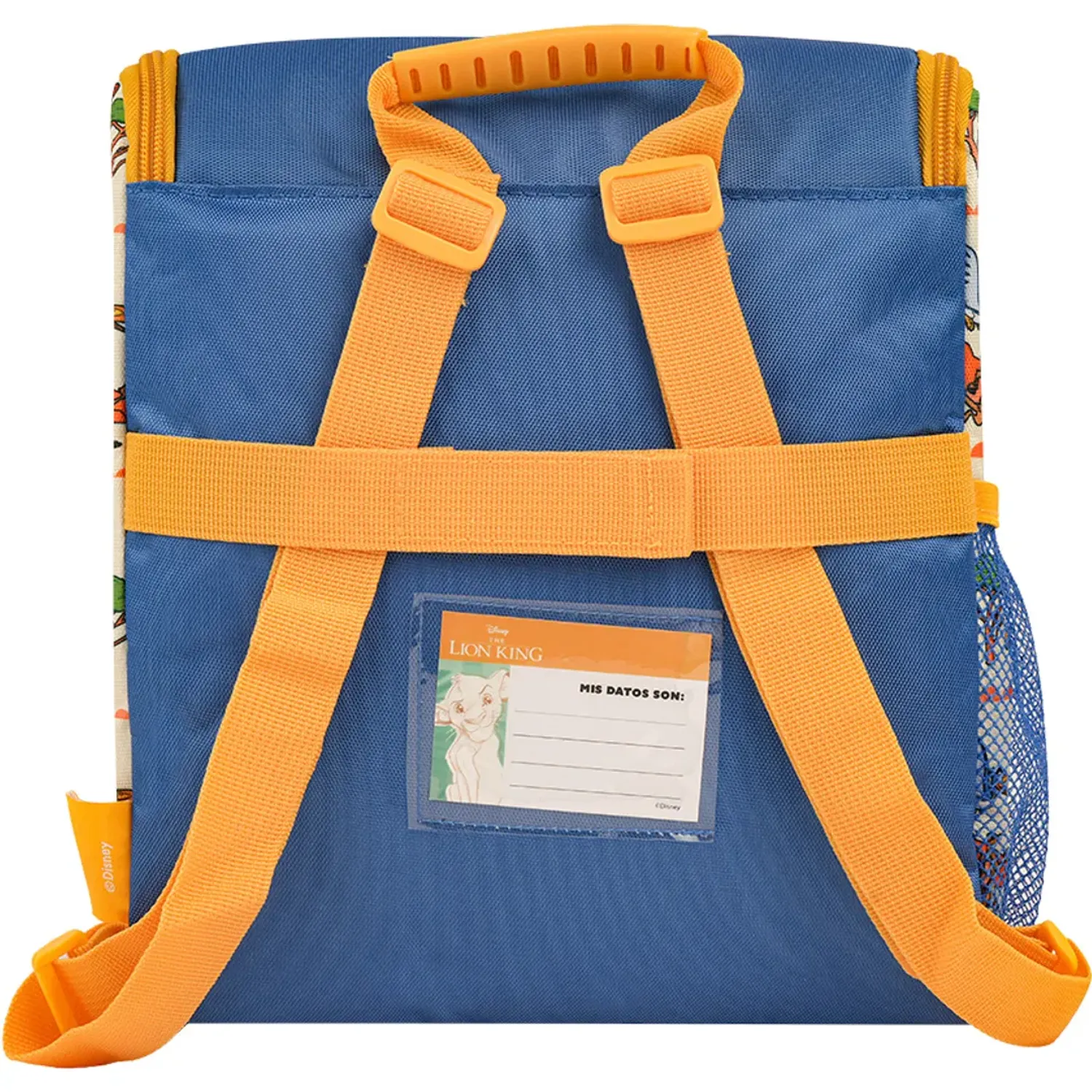 Lonchera REY LEON Nido Rey Leon Coleccion B B26 amarillo azul | Platanitos