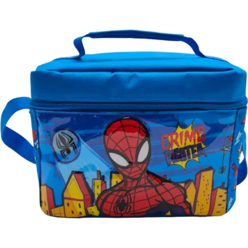 Spiderman Set Mochila Con Ruedas Medium Spiderman Coleccion F B26