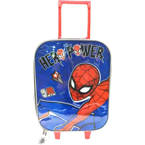 Spiderman Set Mochila Con Ruedas Medium Spiderman Coleccion G B26