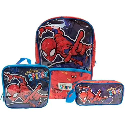 Spiderman Azul de Niña / Niño modelo Set Mochila Economica Spiderman Coleccion H B26 niña 2025121620313706958  
