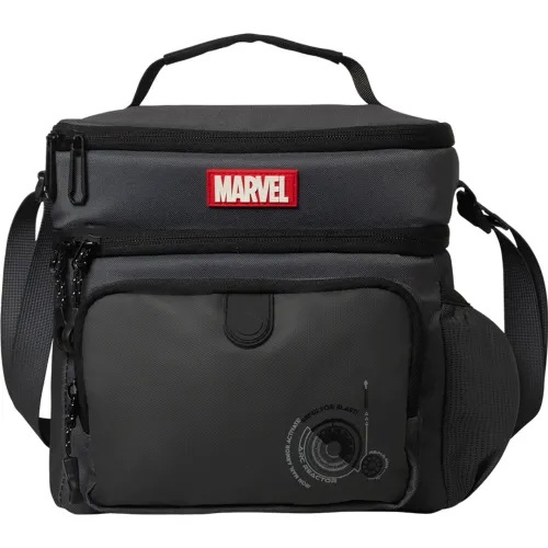 Avengers Plateado Lonchera Student Avengers Iron Man B26