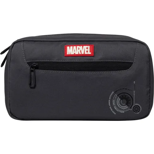 Avengers Plateado Cartuchera Student Avengers Iron Man B26