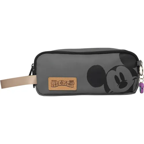 Mickey Plateado Cartuchera Student Mickey Drm1017-1 B26