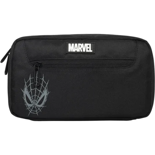 Spiderman Negro Cartuchera Student Spiderman Drm1017-1 B26