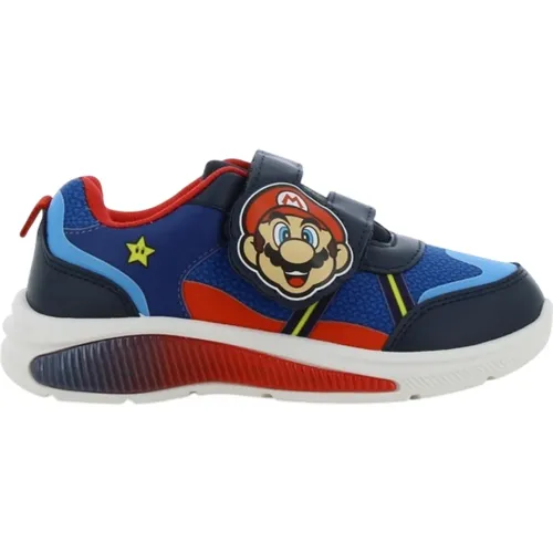 MARIO BROS Azul de Niño modelo Zapatillas Urbanas Niño Mario Bros Mb002545 azules rojos rojas roja niño 2025121620444023138 PVC Pvc