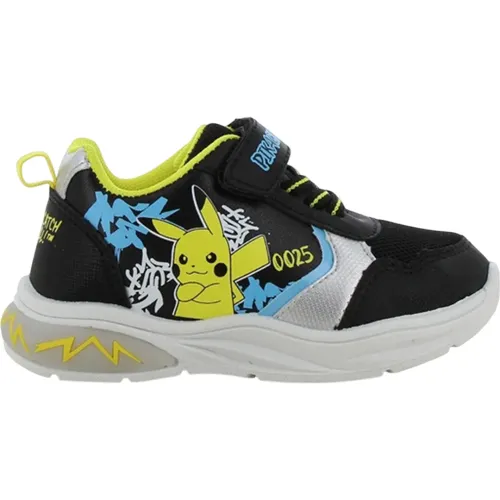 POKEMON Negro de Niño modelo Zapatillas Urbanas Niño Pokemon Pikachu Po003425 negros amarillos niño 2025121620444023240 PVC Pvc