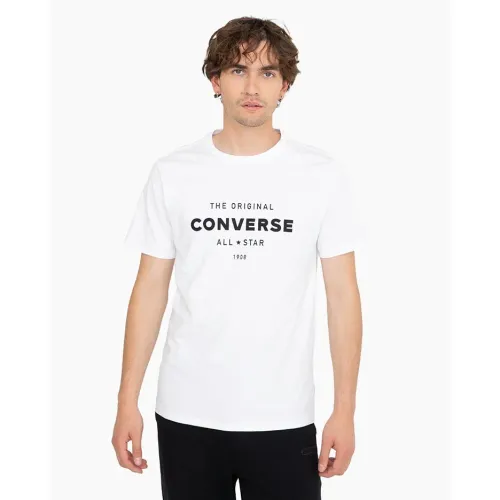 Hombre Converse Blanco Polo Deportivo Hombre Original All Star