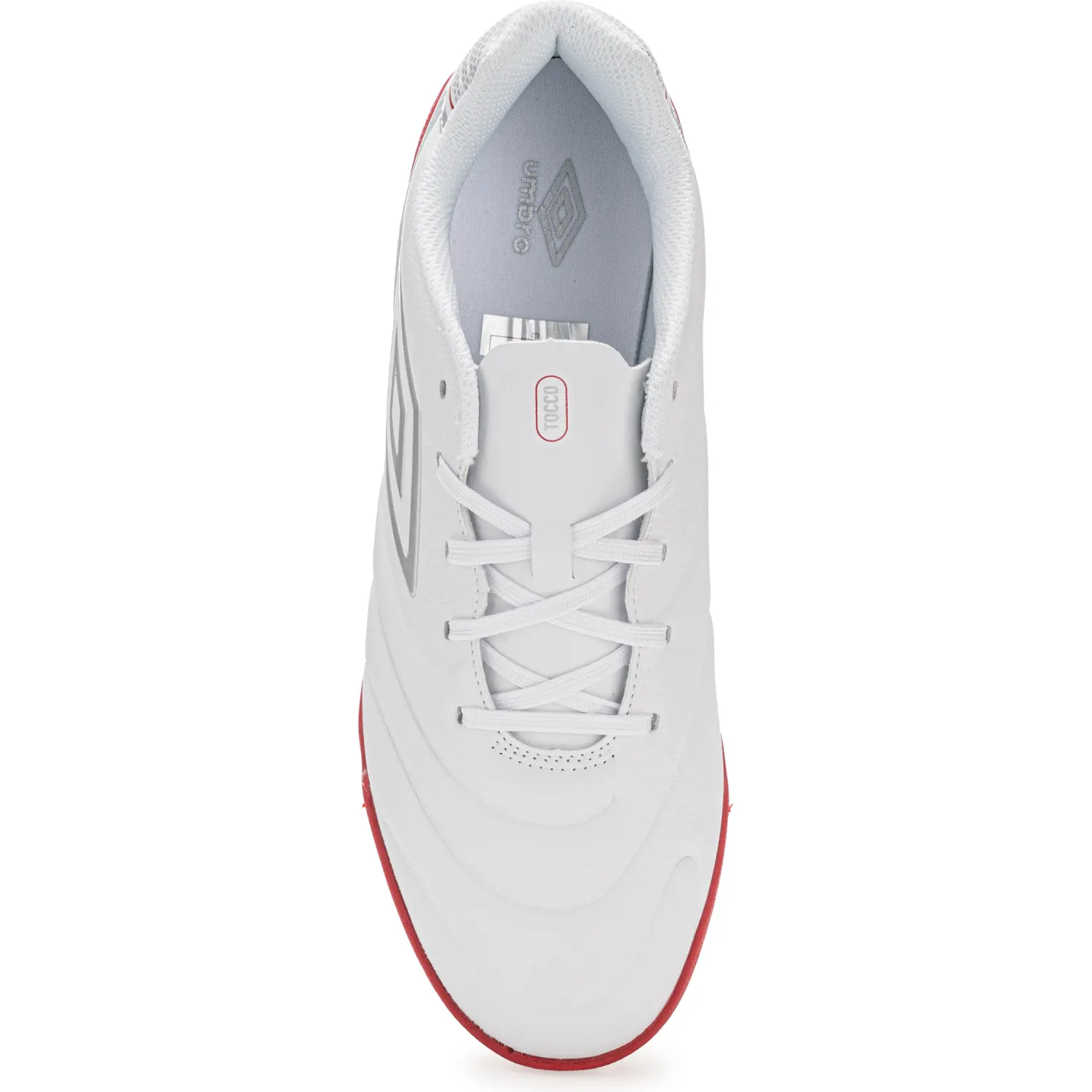 Zapatillas Umbro De Futbol Hombre Tocco V League Tf color blanco | Platanitos