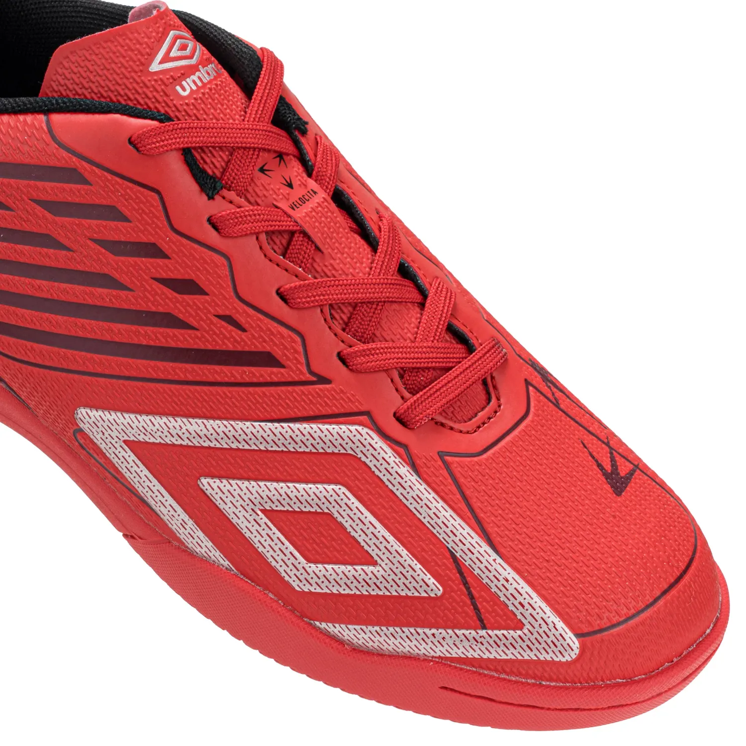 Zapatillas Umbro De Futbol Hombre Velocita Decima League Ic color rojo | Platanitos