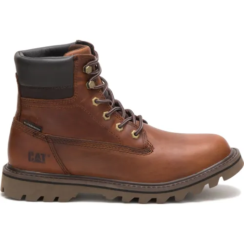 CAT Marron de Hombre modelo Zapato Botin Casual Hombre Deplete Wp marrones hombre 2025121623472825604 ESPUMA Goma