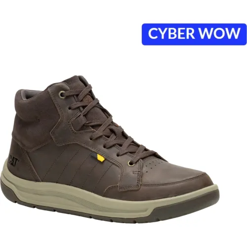 Zapato Cat Botin Casual Hombre Apa Cush Mid | Platanitos