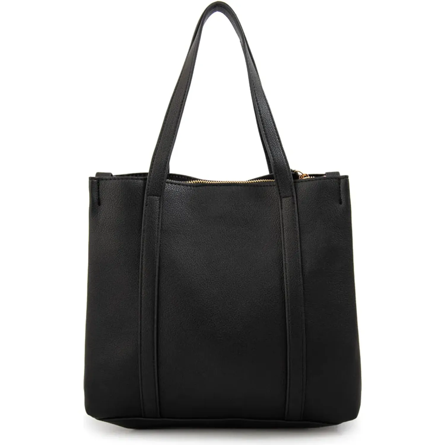 Cartera Amphora Mujer Valeria color negro | Platanitos