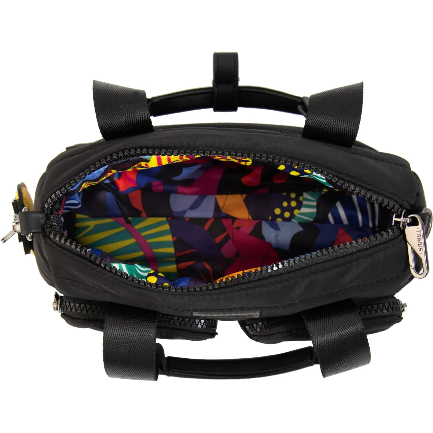 Cartera Amphora Mujer Tiana color negro | Platanitos