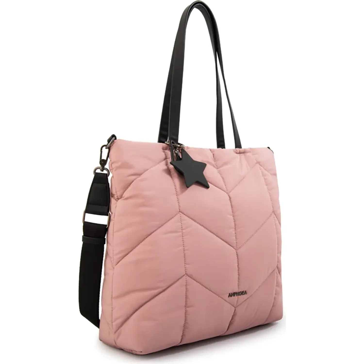 Cartera Amphora Mujer Novak color rosa viejo | Platanitos