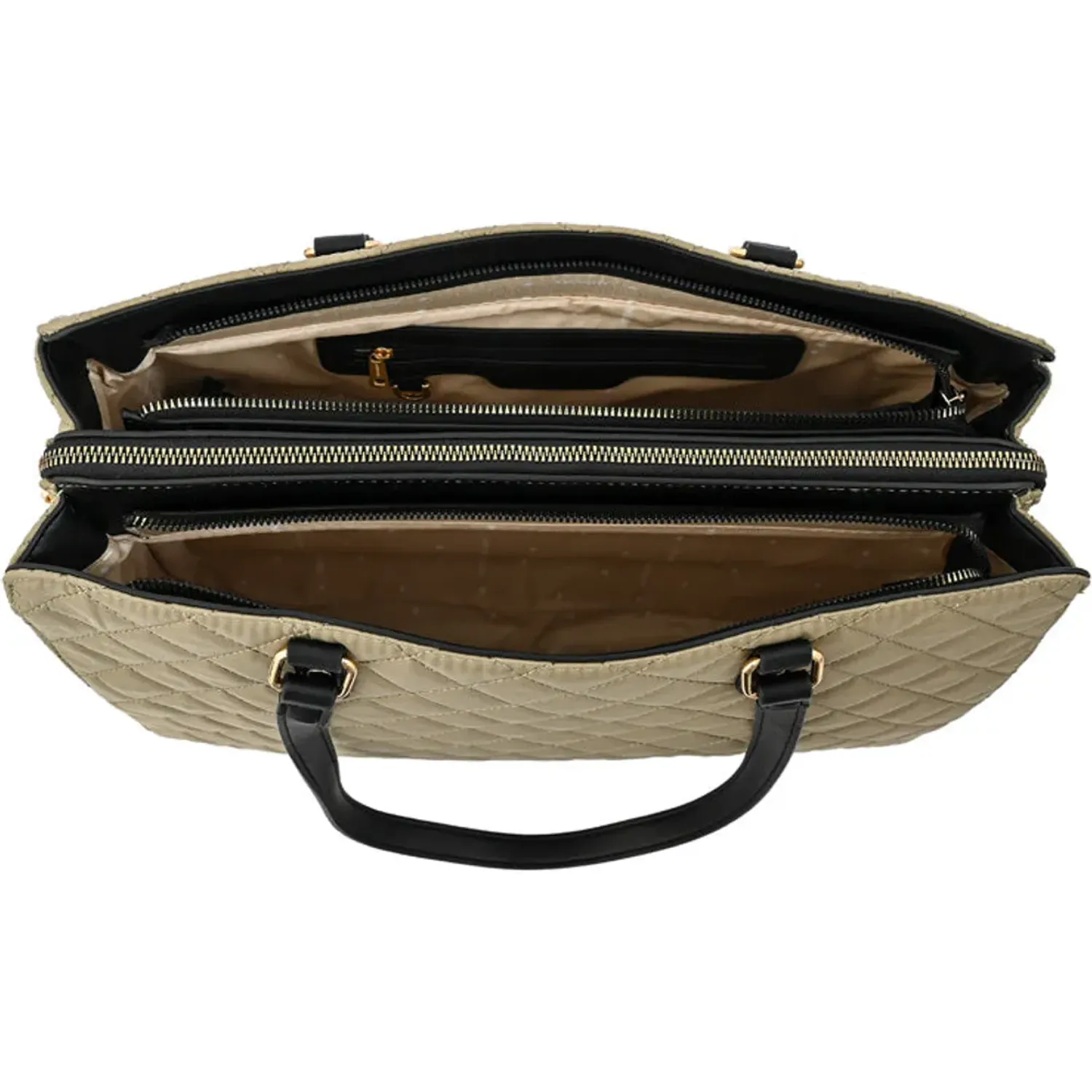 AMPHORA Cartera Amphora Porta Laptop Mujer Bugi color taupe | Platanitos