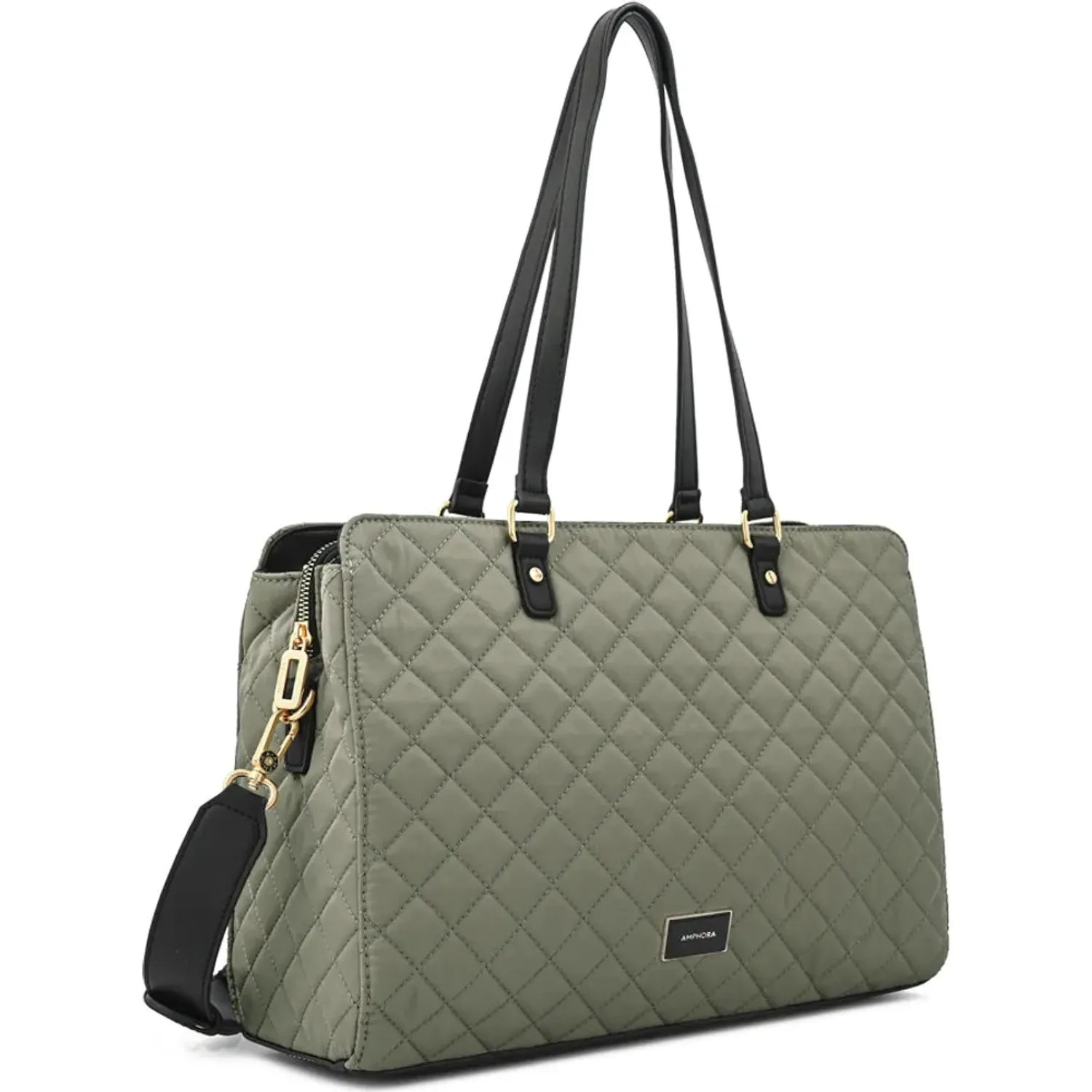 AMPHORA Cartera Amphora Porta Laptop Mujer Bugi color taupe | Platanitos