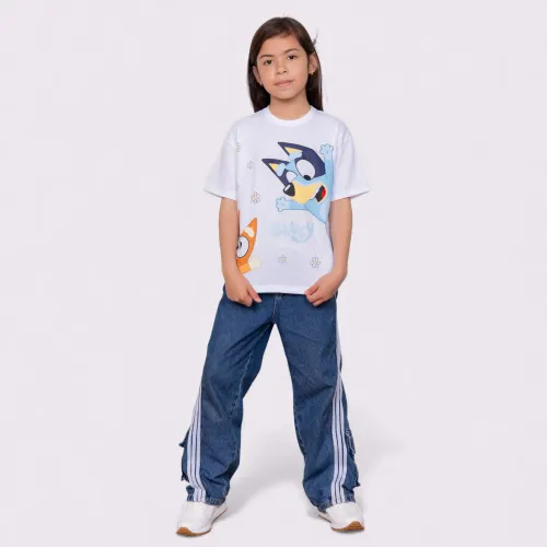 BLUEY Polo Moda Oversize Niña Blu-003