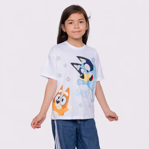 BLUEY Polo Moda Oversize Niña Blu-003