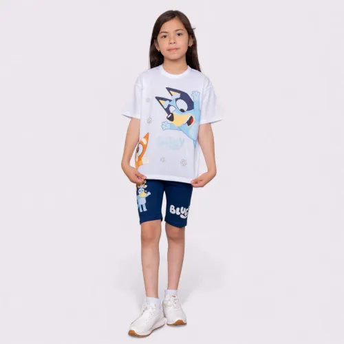 BLUEY Polo Moda Oversize Niña Blu-003