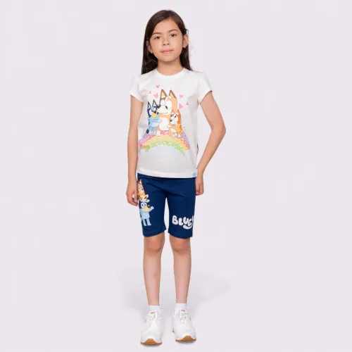 BLUEY Short Biker Moda Niña Blu-0033