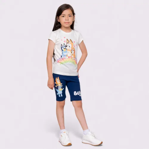 BLUEY Short Biker Moda Niña Blu-0033