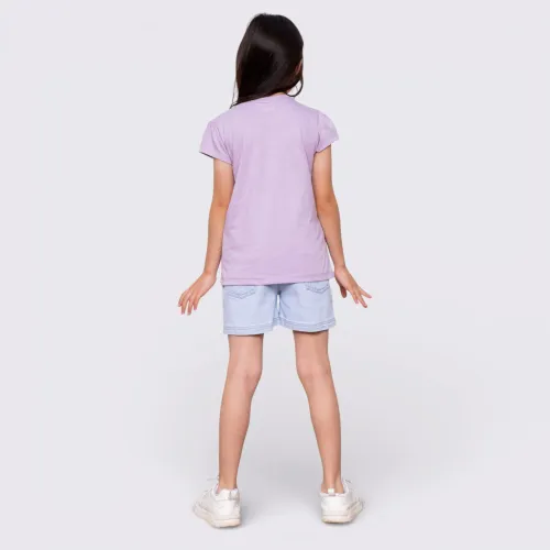 BLUEY Polo Basico Cuello Redondo Manga Corta Niña Blu-0038