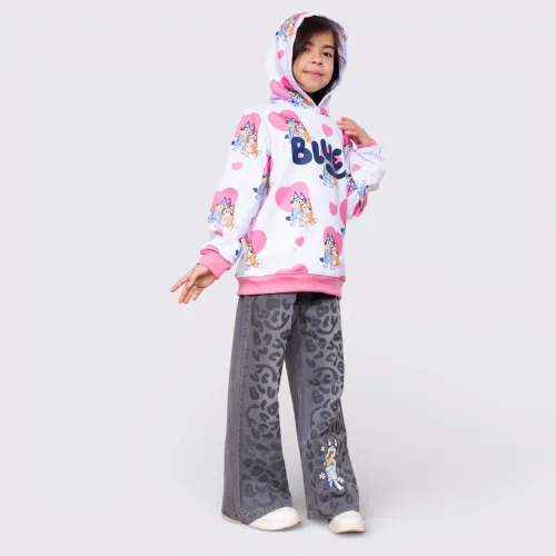 BLUEY Polera Moda Sublimado Niña Blu-0076