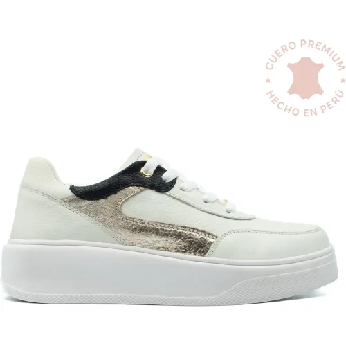 ALOHA STORE Beige de Mujer modelo Zapatillas Urbanas Mujer Emma beiges dorados mujer 2025121723195406916 Badana EXPANSO
