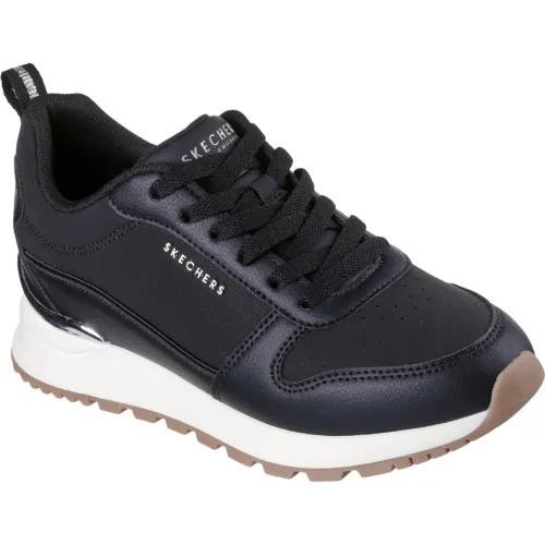 Skechers Negro de Mujer modelo Zapatillas Urbanas Mujer Runway negros textiles mujer 2025121814054461986 Textil Eva