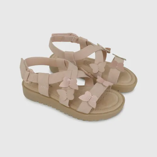 Colloky Rosado de Niña modelo Sandalia Niña Cg 43080230v26 rosados niña 2025121821201092942 Cuero TR